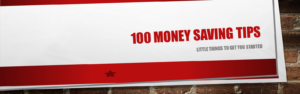 100 money savings tips