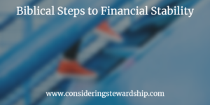 Steps financial Stability